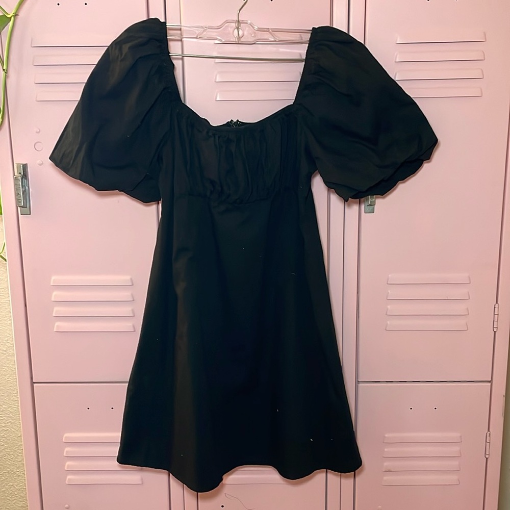 Black mini dress, Forever 21, size medium